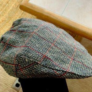 Traditional Irish wool scally cap size 7 1/2